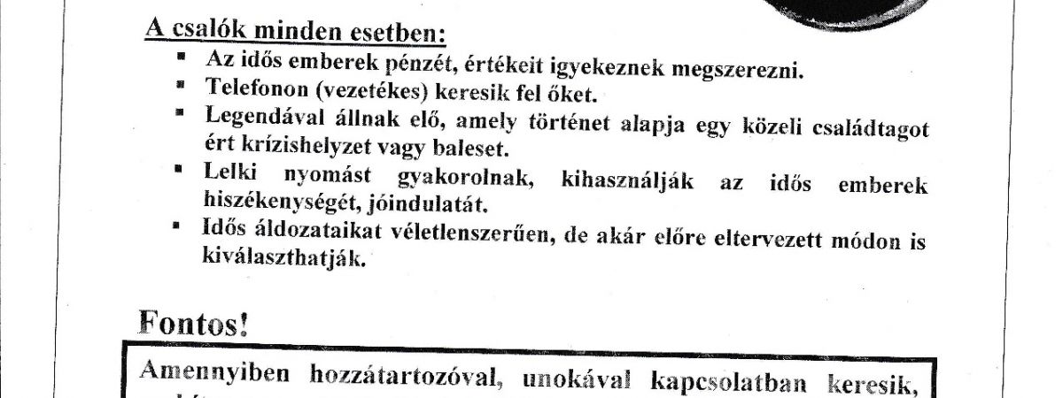 Figyelem felhívás